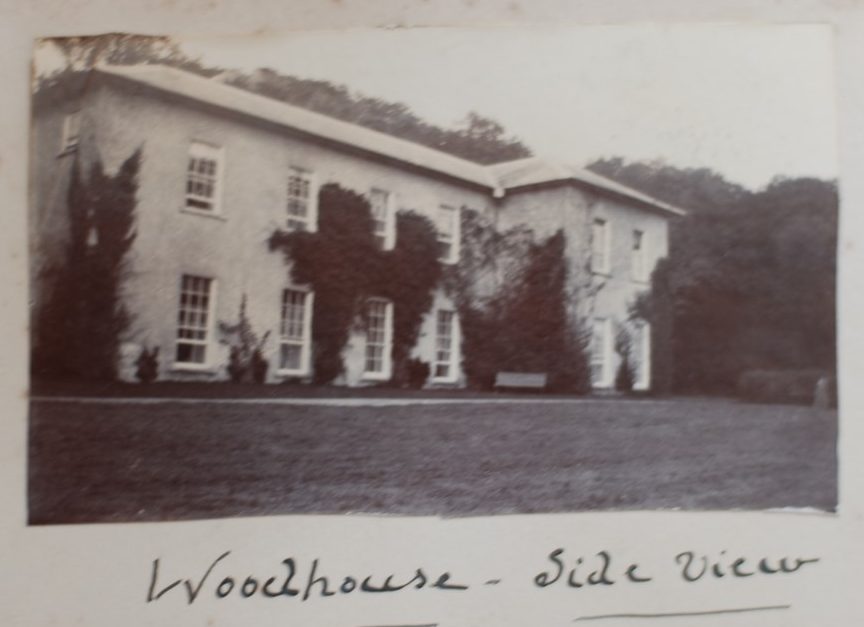 Woodhouse, side view, by Clodagh Anson, 1902 Courtesy of Mrs Sarah Kerr